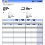 Order Form Template Free