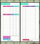 Personal Budget and Finance Set Printable