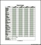 Printable Weekly Budget Template PDF Sample