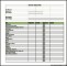 Project Budget Template for Manufacturing Excel Format