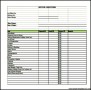Project Budget Template for Manufacturing Excel Format Example