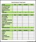 Sample College Student Budget Template