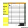 Sample Excel Budget Template
