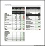 Sample Family Monthly Budget Template Excel Format Download