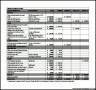 Sample IT Project Budget Template PDF Download