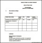Sample Software Budget Request Form Word Format