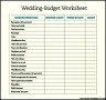 Sample Wedding Budget Template Download