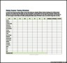 Sample Weekly Budget Tracker Template