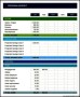 Sample Yearly Personal Budget Spreadsheet
