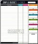 Simple Budget Planner