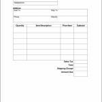 Simple Order Form Template