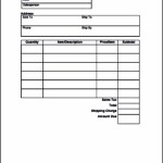Simple Order Form Template Free