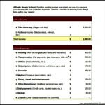 Simple Weekly Budget Template Excel Format