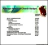 Small Church Budget Sample PDF Download