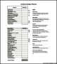 Student Budget Planner Example PDF Download