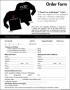 T-Shirt Order Form Template Word Sample
