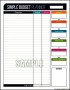 Travel Budget Sheet Instant PDF Download