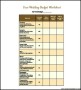 Wedding Budget Template With Percentages PDF Download