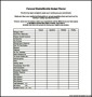 Weekly Budget Planner PDF Format