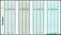 Winter Themed Weekly Budget Template Download