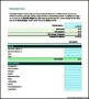 XLS Personal Budget Spreadsheet Template