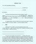 Apartment Lease Blank Agreement Form Template