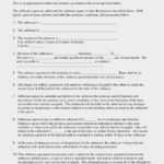 Blank Sublease Agreement Form Template