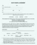 Booth Rental Agreement Template Word