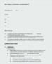 Buy Sell Funding Agreement Template