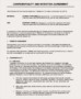 Confidentiality and Invention Agreement Template