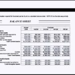 Corporate Analysis Balance Sheet