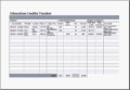 Education Credits Tracker Template