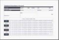 MS Excel Student Attendance Record Template