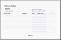Student Grade Book Template