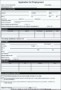 Employee Application Form Template
