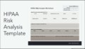 Hipaa Security Risk Assessment Template