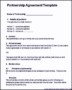 Project Partnership Agreement Template