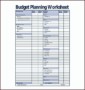 Budgeting Plan Template