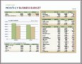 Corporate Budget Template Excel