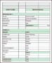 Financial Budget Planner Template