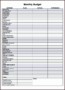 Free Home Budget Templates