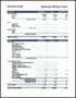 Start Up Business Budget Template