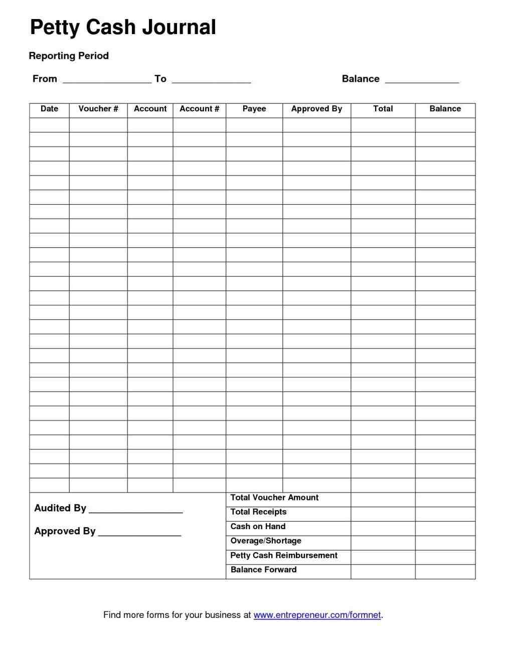Petty Cash Reconciliation Form Excel (With images) Money template
