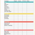 Any Event Expense Calculator Sheet