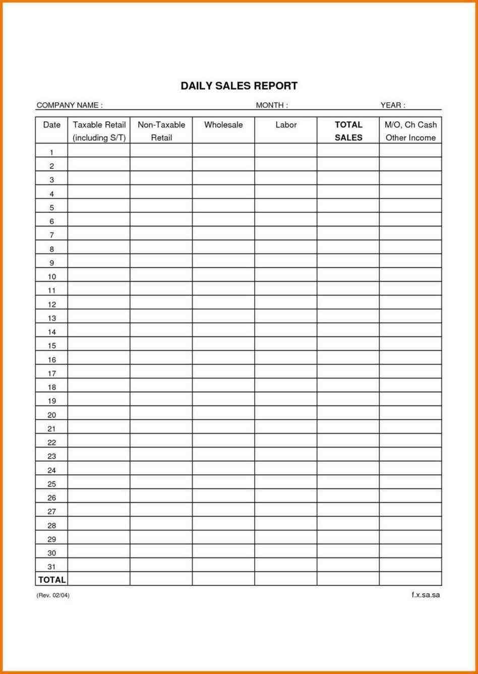 manager template form gse retail sell through created showing retail Daily Revenue Spreadsheet sales and sell through report created template