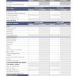 Monthly Financial Report Excel Template