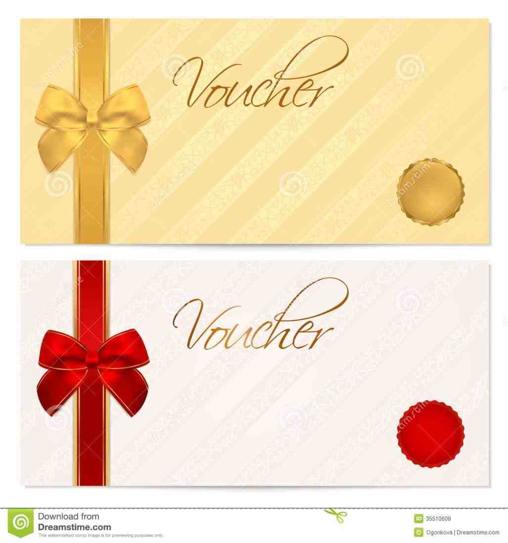 Voucher Template printable gift voucher templates blank vouchersrhtimvandevallcom template certificate stock image of invitation rhdreamstimecom voucher Voucher Template template gift