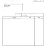 Free invoice Template