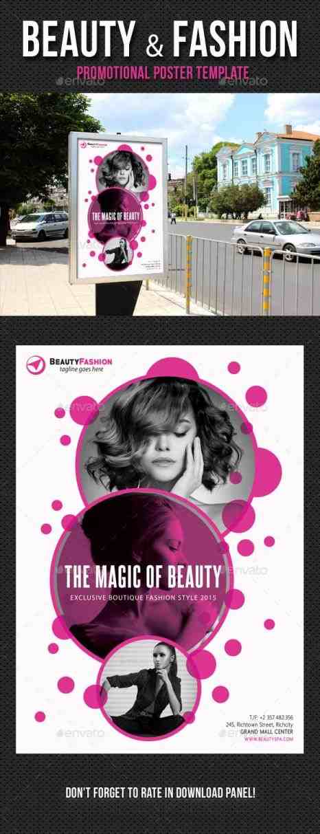 beauty Fashion Poster Template and fashion poster template v by rapidgraf graphicriverrhgraphicrivernet posters rhpinterestcom beauty Fashion Poster Template and fashion