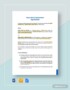 Executive Employment Agreement Template